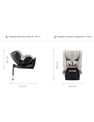 Britax Römer Dualfix 5Z (só cadeira)