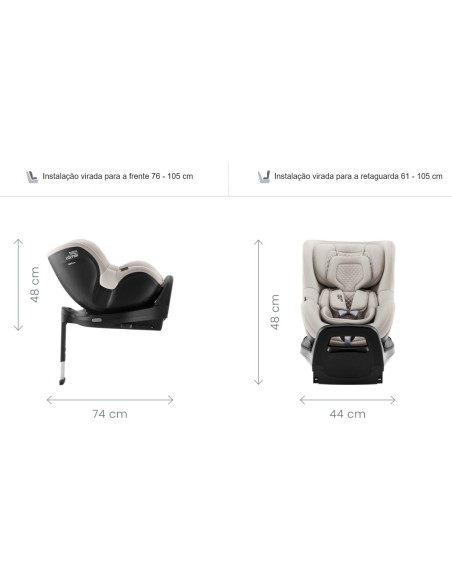 Britax Römer Dualfix 5Z (só cadeira)