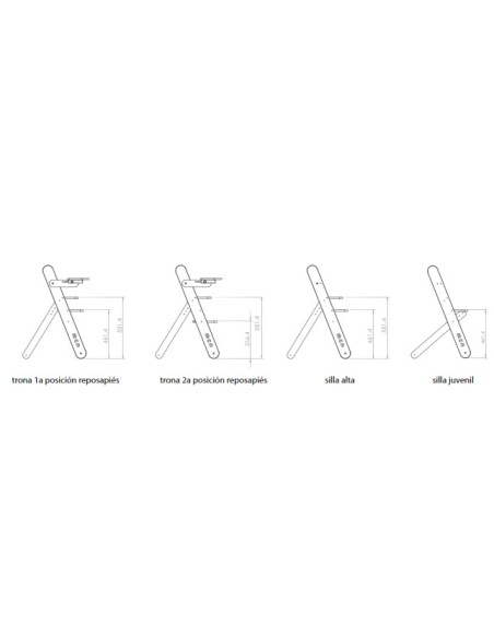 Micuna Cadeira Evolutiva Stick + almofada