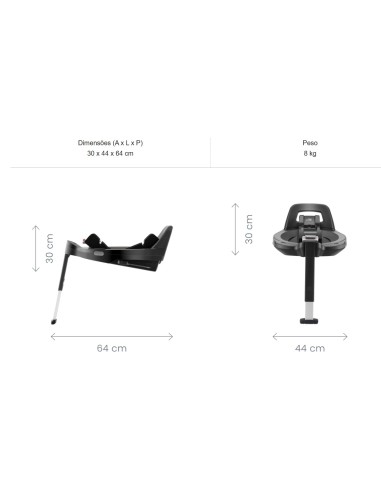 Britax Römer Vario Base 5Z (modular e rotativa)