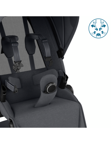 Maxi-Cosi Fame + Alcofa + Pebble 360 Pro2 + Base Familyfix 360 Pro