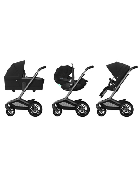 Maxi-Cosi Fame + Alcofa + Pebble 360 Pro2 + Base Familyfix 360 Pro