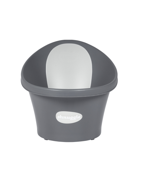 Shnuggle Banheira Cinza Branco