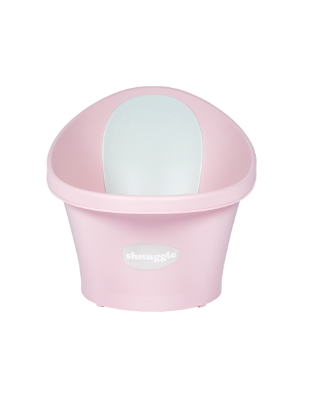 Shnuggle Banheira Rosa Branco