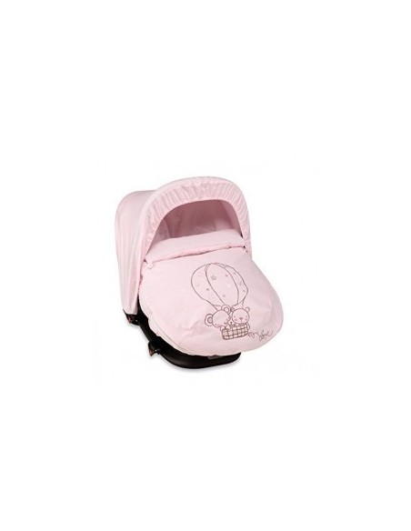 BimbiPirulos - Saco Grupo 0+ Globo Rosa