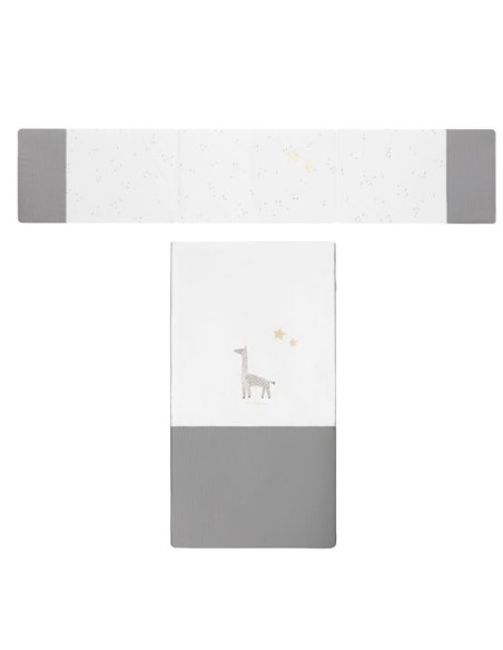 Petit Praia - Conjunto Rita Gris cama 60