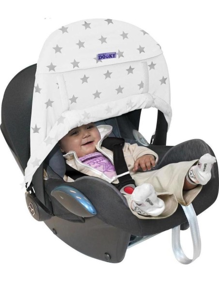 Dooky Zero+ Estrelas Branco Cinza